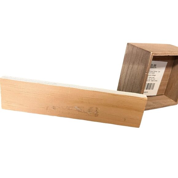 Hobby Lobby Set of 2 Small Wood Decorative Signs Christmas Decor JOY - Picture 10 of 10